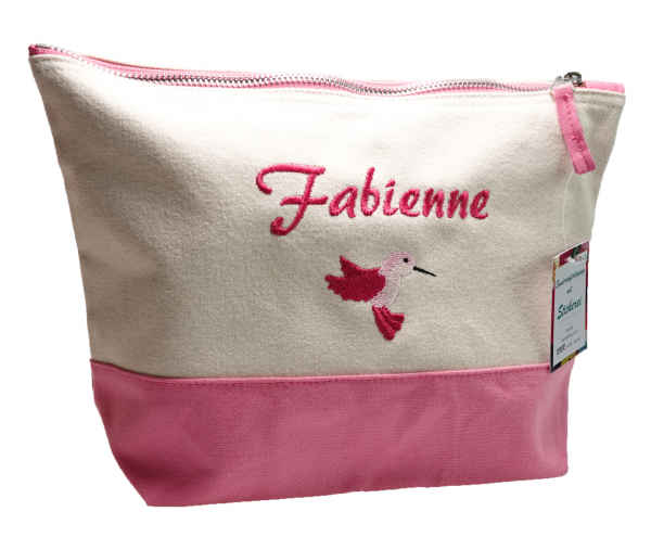Canvas Tasche mit Namen/Sternzeichen oder Motiv bestickt